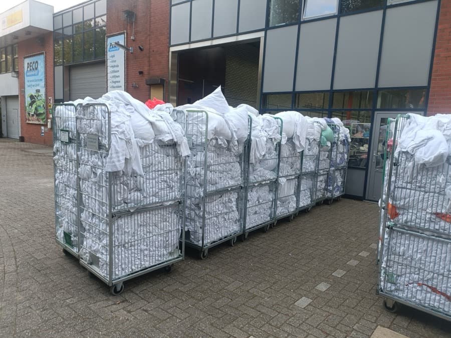 Schone was klaar om weer thuis te bezorgen